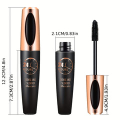 4D Silk Fiber Lash Mascara Intense Volumizing & Lengthening Waterproof