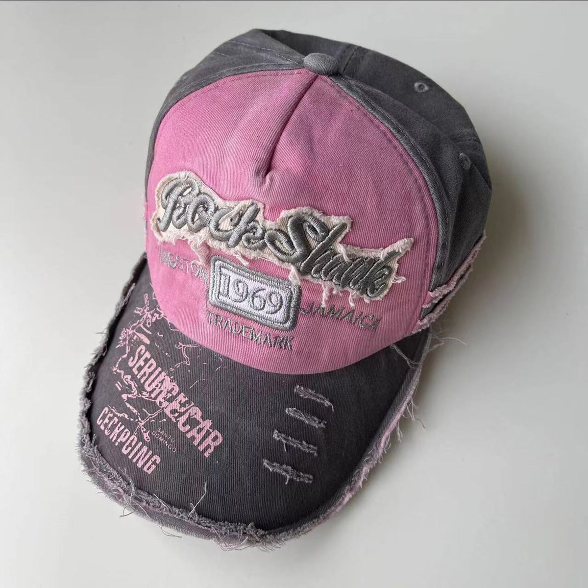 Men's High Letters Embroidered Baseball Cap Snapback Hip hop Cap