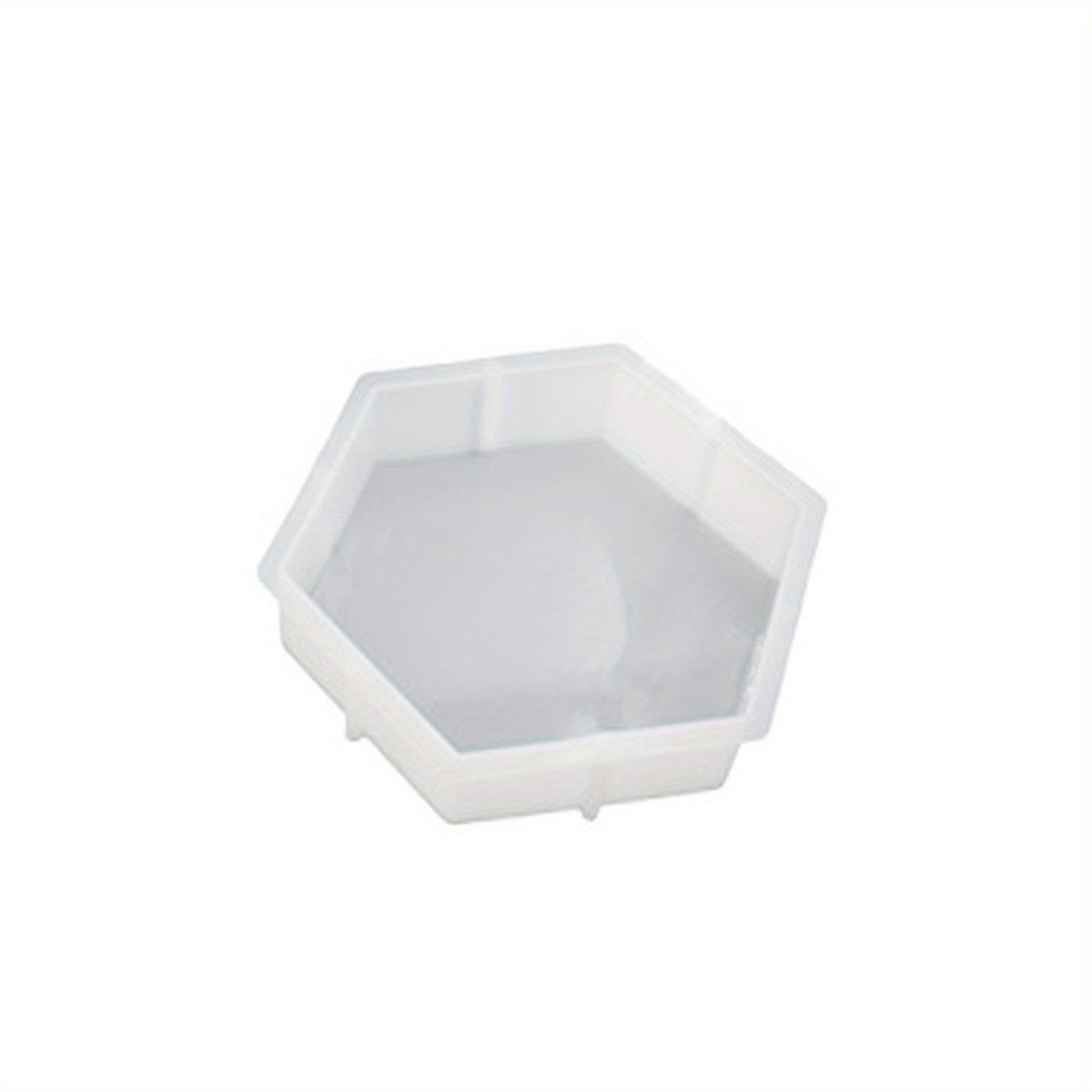 Resin Silicone Mold Large Heart Hexagon Round Square Rectangle Mold Epoxy Flower