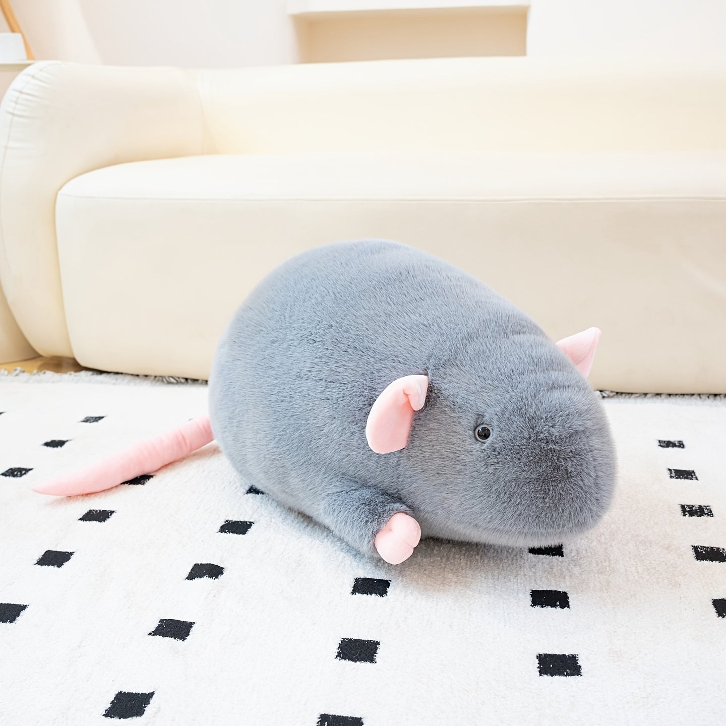 Realistic Mouse Plush Toy Soft Rats Stuffed Animal