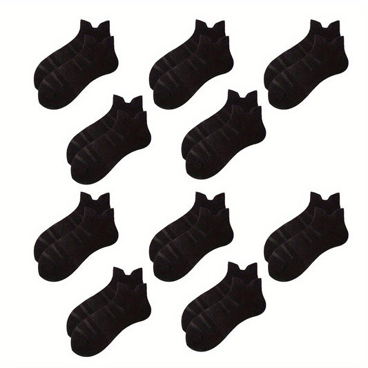 10 Pairs Soft & Lightweight Low Cut Women's Socks