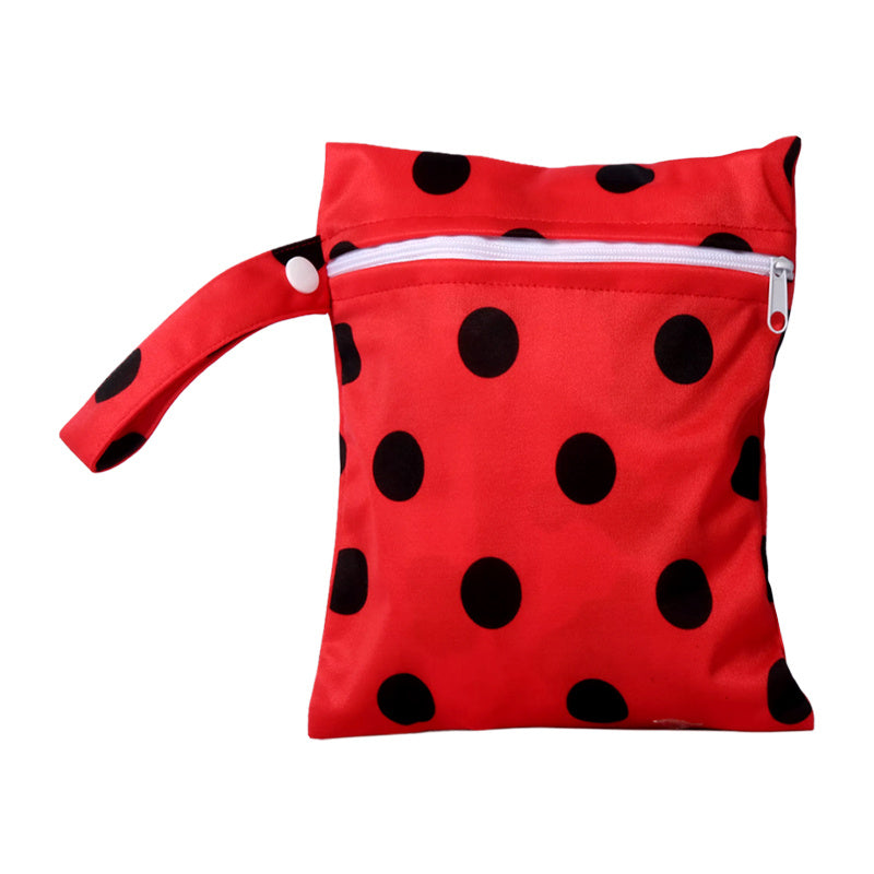 Waterproof Diaper Storage Bag 16x20cm Multiple Prints