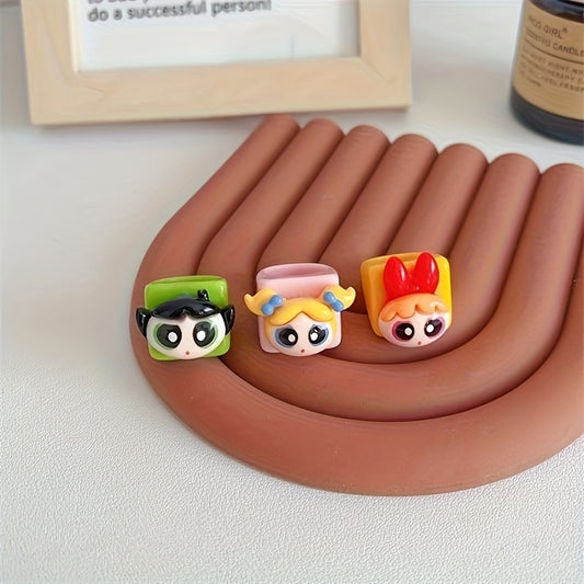 Flying Playhouse Colorful Ring Set for DIY Self Decorating Accessories