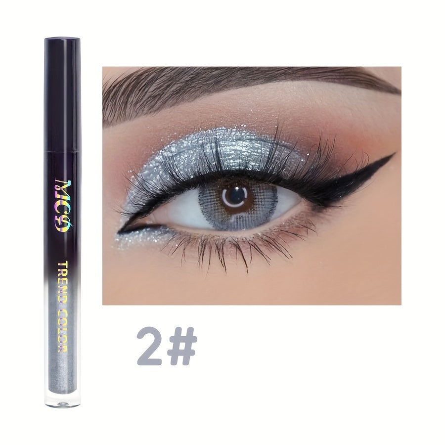 Waterproof Liquid Eyeshadow Glitter Fast Drying High Pigmented Eye Makeup