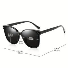 Square Rivet Sunglasses UV400 Sun Shades Driving Beach Travel