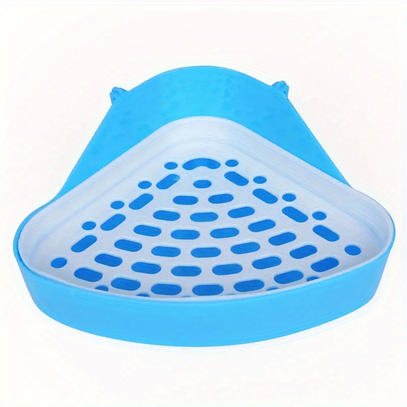 Small Animal Litter Box Triangle Toilet for Hamster Rabbit Bunny