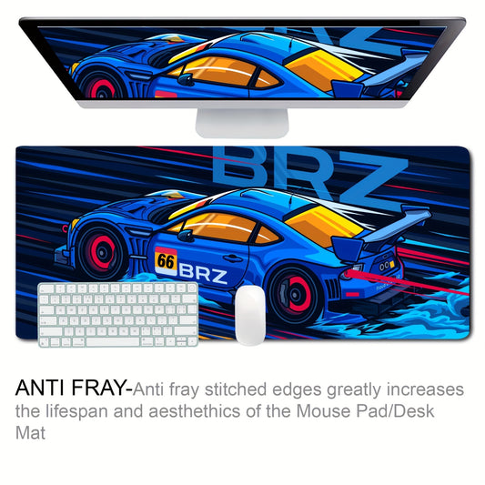 JDM Car BRZ Gaming Mousepad Non Slip Rubber Base