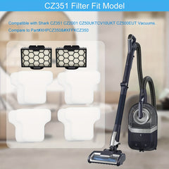 6pk CZ351 Filter for Shark CZ351 CZ2001 Vacuum