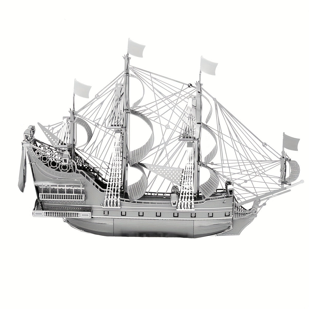 Queen Anne 3D DIY Metal Jigsaw Puzzle Educational Toy