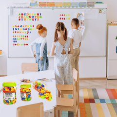 Educational Magnetic Letters And Numbers Set Colorful Alphabet Fridge Magnets