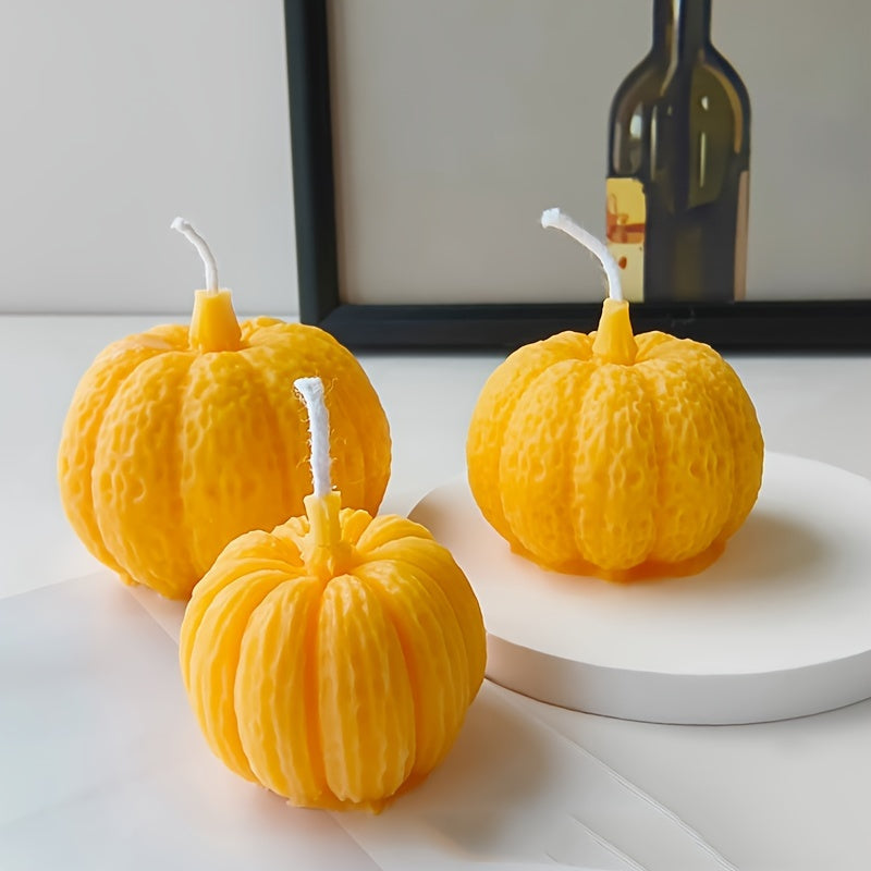 Pumpkin Scented Candle Home Furnishings Shooting Props