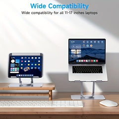 Foldable Tablet Bracket Stand 360&deg; Rotating Laptop Bracket