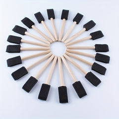 20 Foam Paint Brushes for Painting and Staining