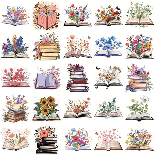 54pcs Literary Stickers for Skateboard Computer & More