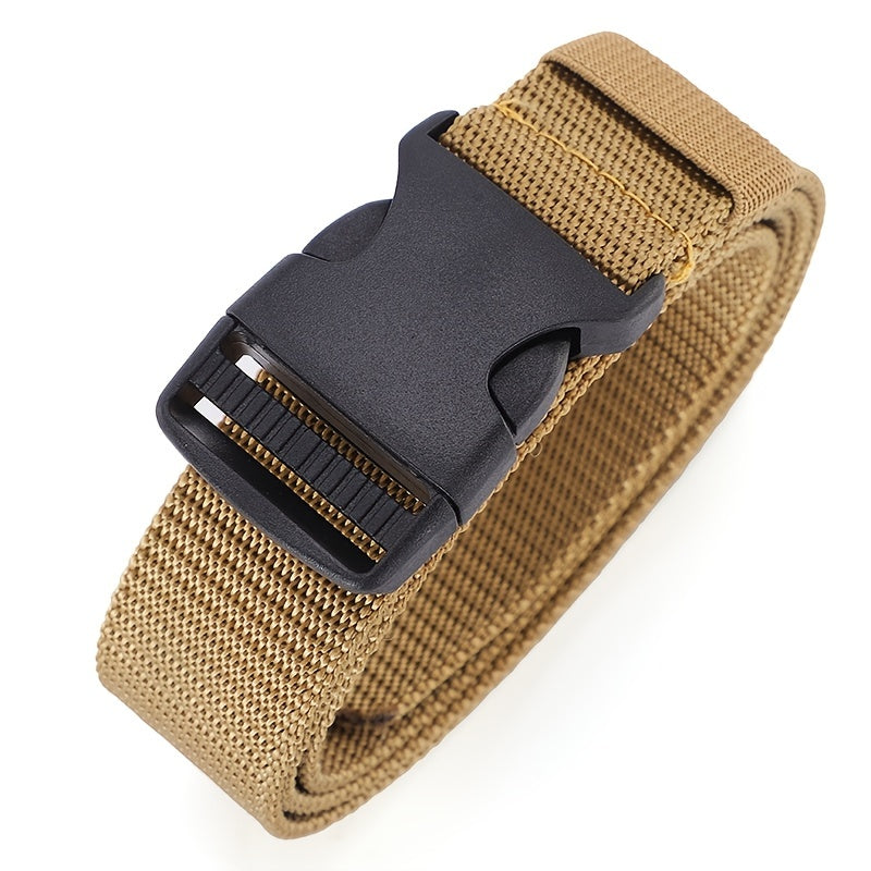 Nylon Tactical Style Buckle Canvas Men's Belt