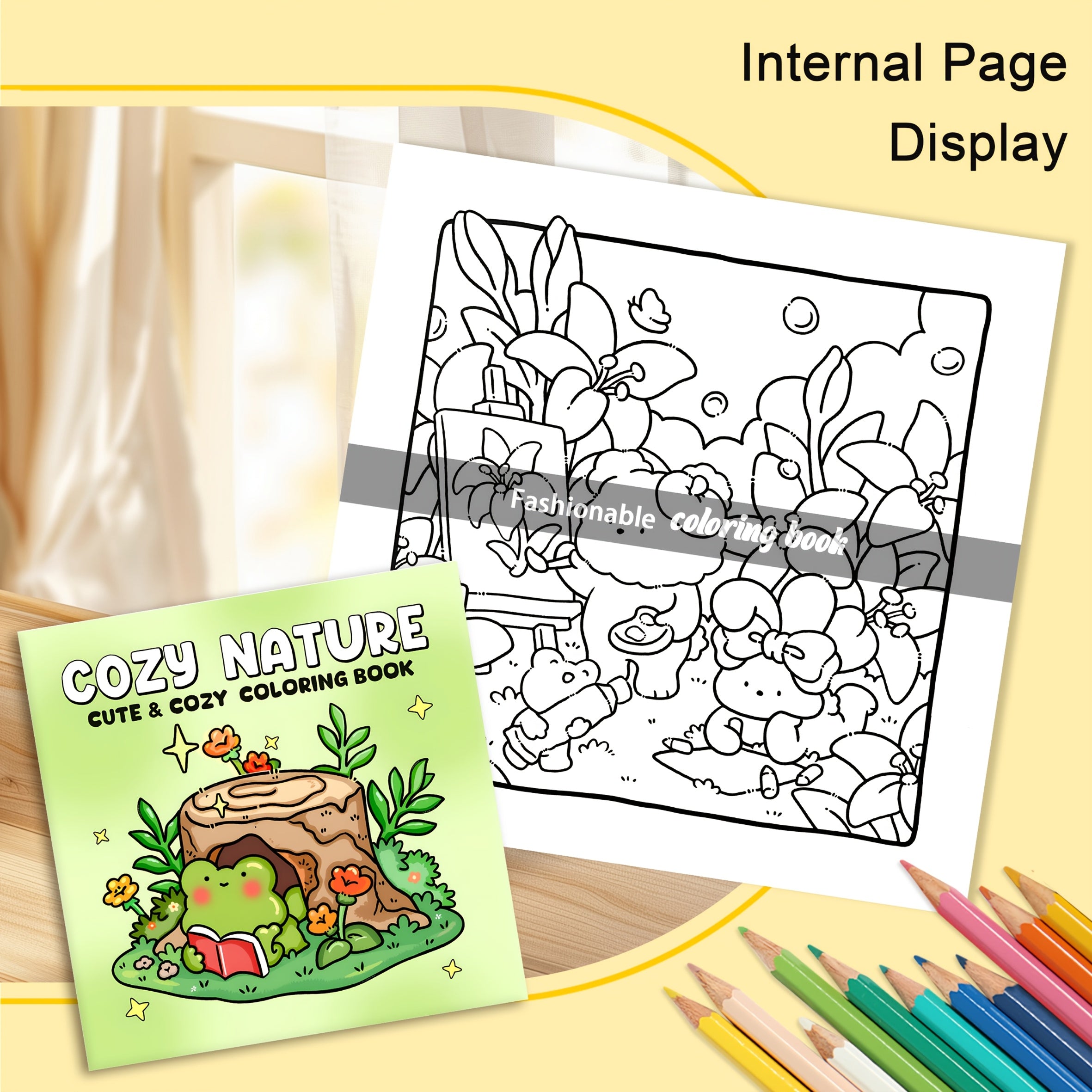Whimsical Forest Creatures Coloring Book