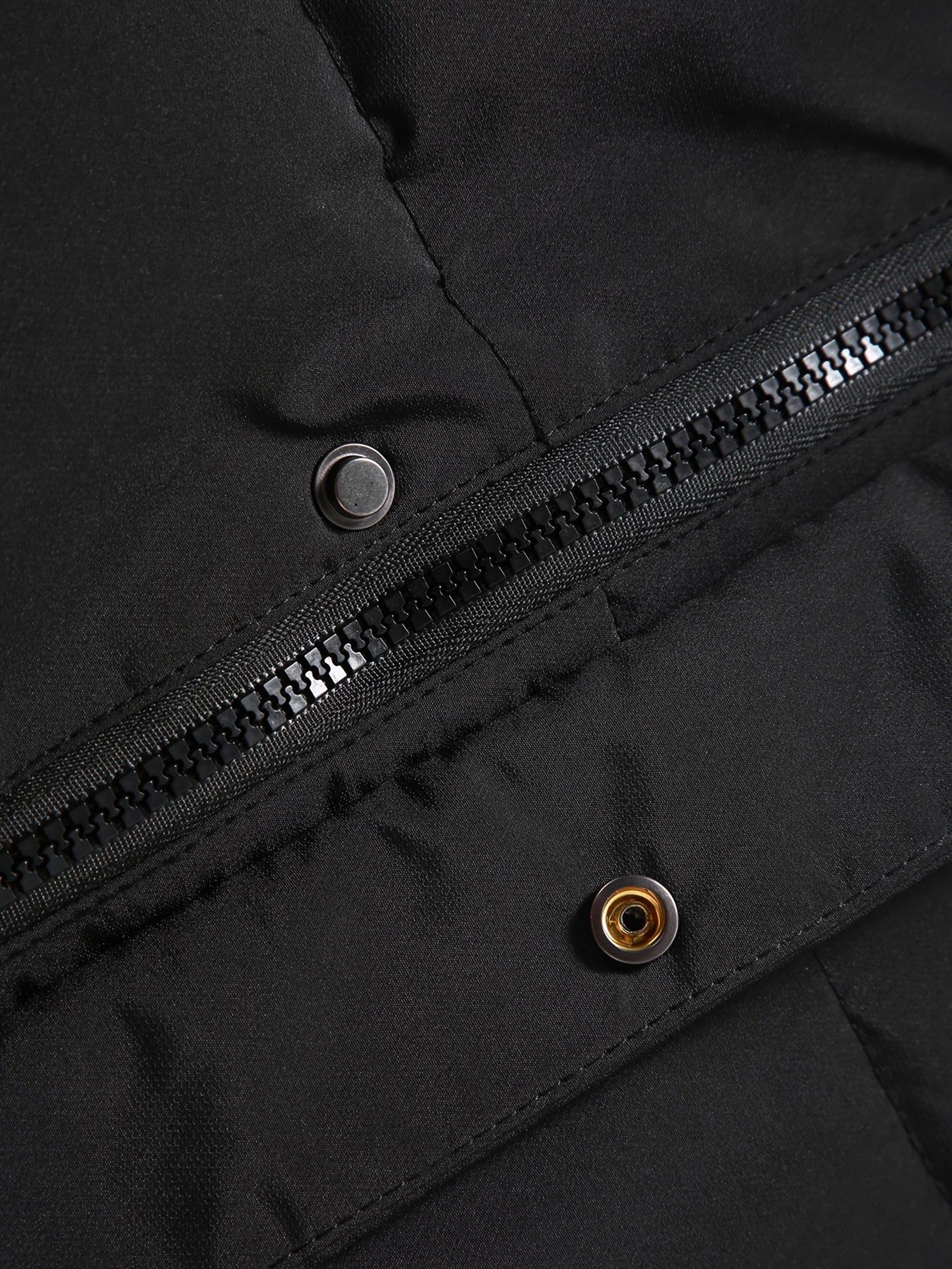 Men's Padded Hooded Coat Warm Windproof Jacket Winter