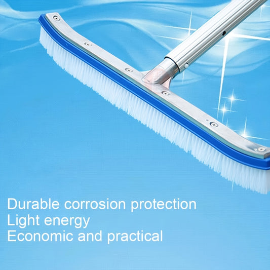 Heavy Duty Pool Brush with Nylon Bristles - Pool Wall Cleaner