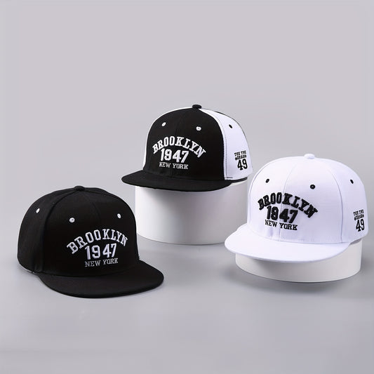 Men's Hip hop Baseball Cap Embroidery Sunshade Outdoor Dance Hat