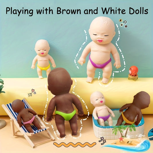 Mini Doll Stress Relief Squeeze Toy Underwear