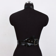 Studded Harness Belt Punk Adjustable Corset Belt For Women