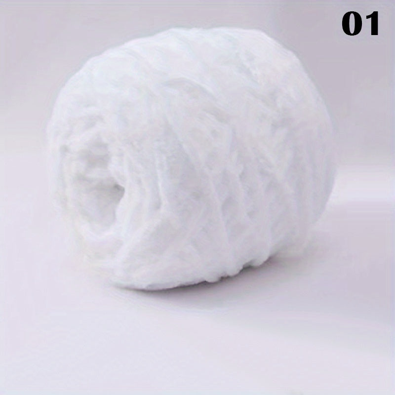 Chenille Golden Velvet Hand Knitted Wool 100g pc