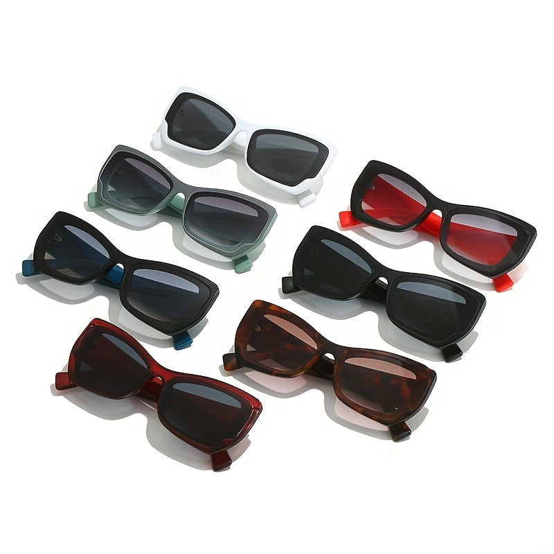 Butterfly Sunglasses Gradient Lens Wide Temple UV400