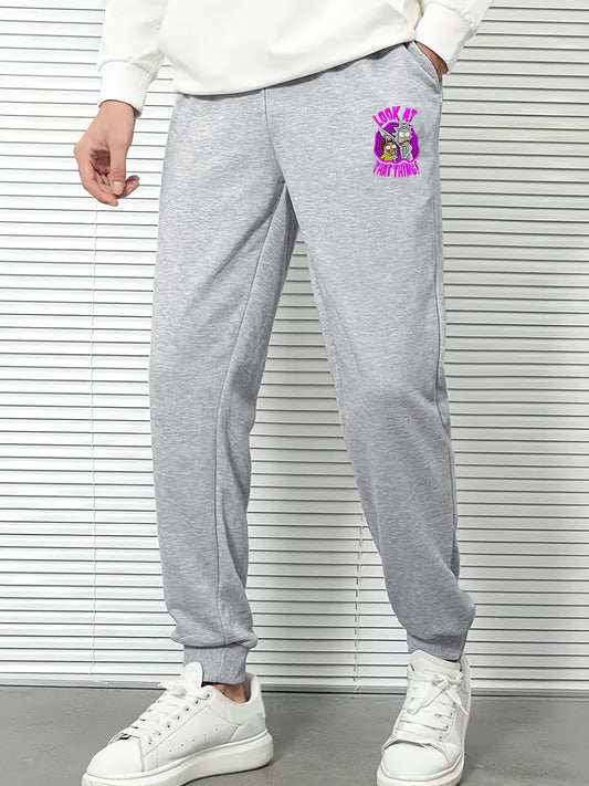 Men s Jogger Pants Cartoon Graphic Print Loose Casual Sweatpants