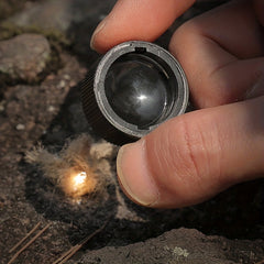 7 in 1 Survival Whistle LED Thermometer Compass Tool