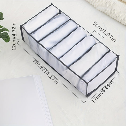 Leggings Drawer Storage Basket With Grids Durable Storage Box