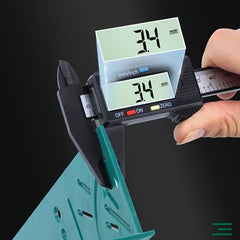 GOXAWEE 45 90 Foldable Angle Measuring Ruler