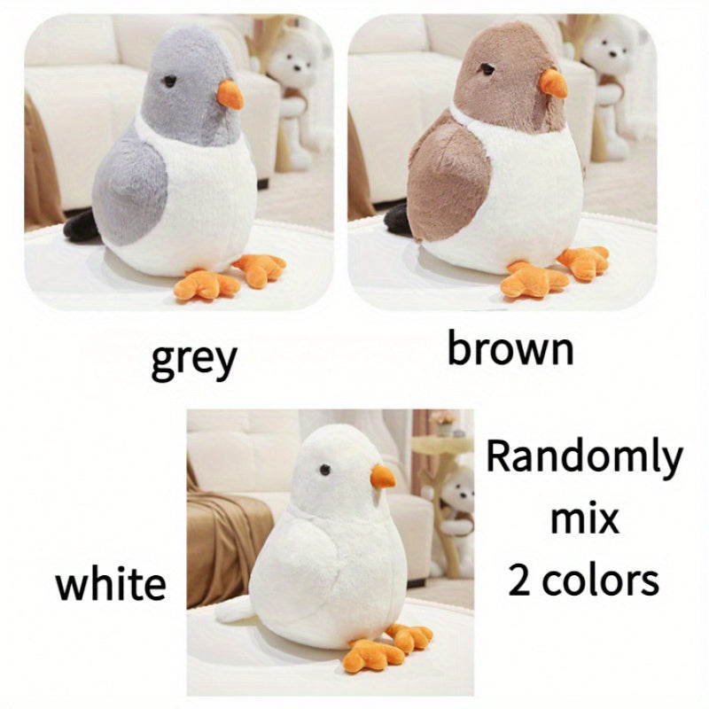 2pcs Pigeon Plush Dolls Soft Stuffed Animals - Holidays & Birth