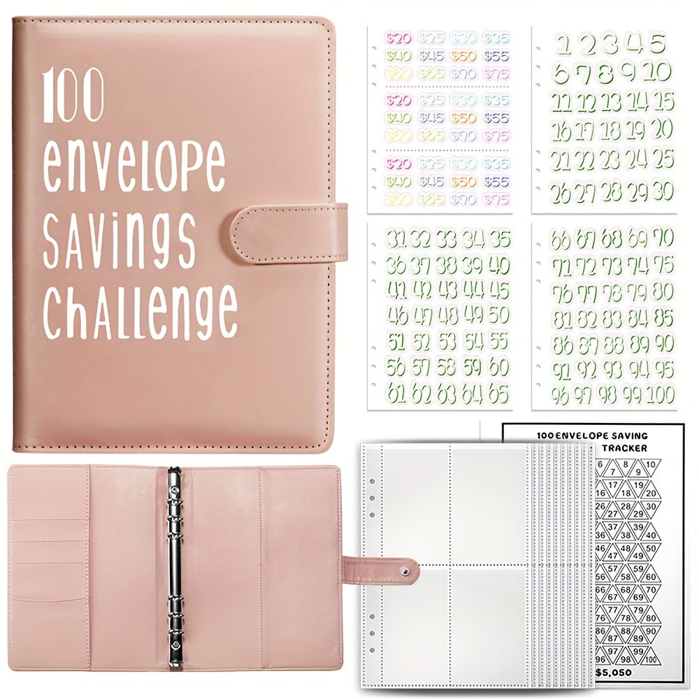 100 Envelopes Money Saving Challenge Budget Binder Budget Planner Book