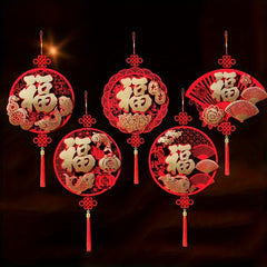 Year Pendant Spring Decorations Living Room Hanging Ornament