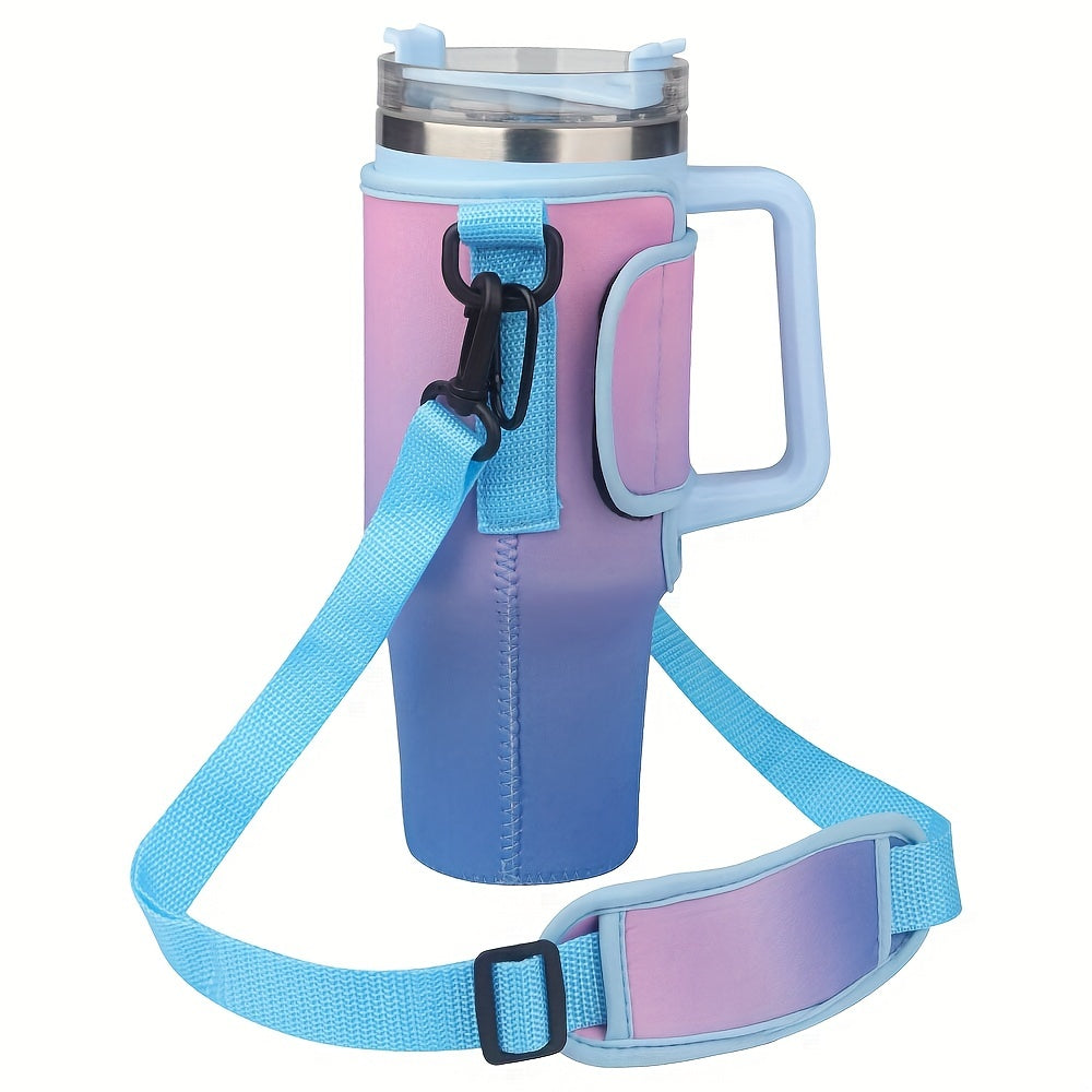 Non-slip Diving Fabric Cup Cover Pouch for 40oz Insulation Cup