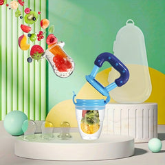 5-Piece Baby Food Feeder Set for Fresh Fruits, Vegetables, Teething Relief