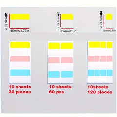 Writable Index Labels for Book Marking Pages Office Supplies