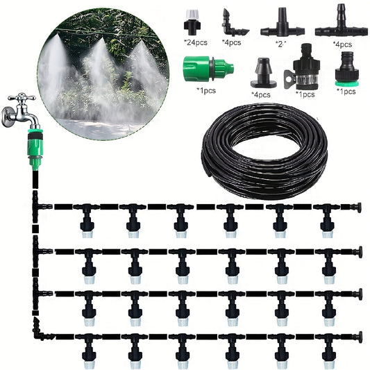 DIY Garden Drip Irrigation Hoses Watering System - Save Water & Time