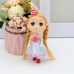 Mini Doll Keychain Pendant for Bags and Parties