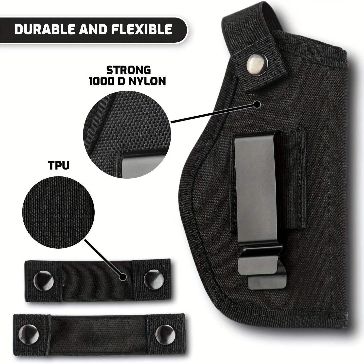 Tactical Holster Quick Draw Hidden Pocket Carrying Case