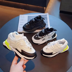 JIAGEYA Boy's Chunky Shoes for Kids Outdoor Activities