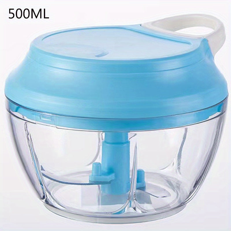 Manual Food Chopper For Vegetables Fruits Nuts Onions Hand Pull Mincer