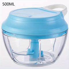 Manual Food Chopper For Vegetables Fruits Nuts Onions Hand Pull Mincer