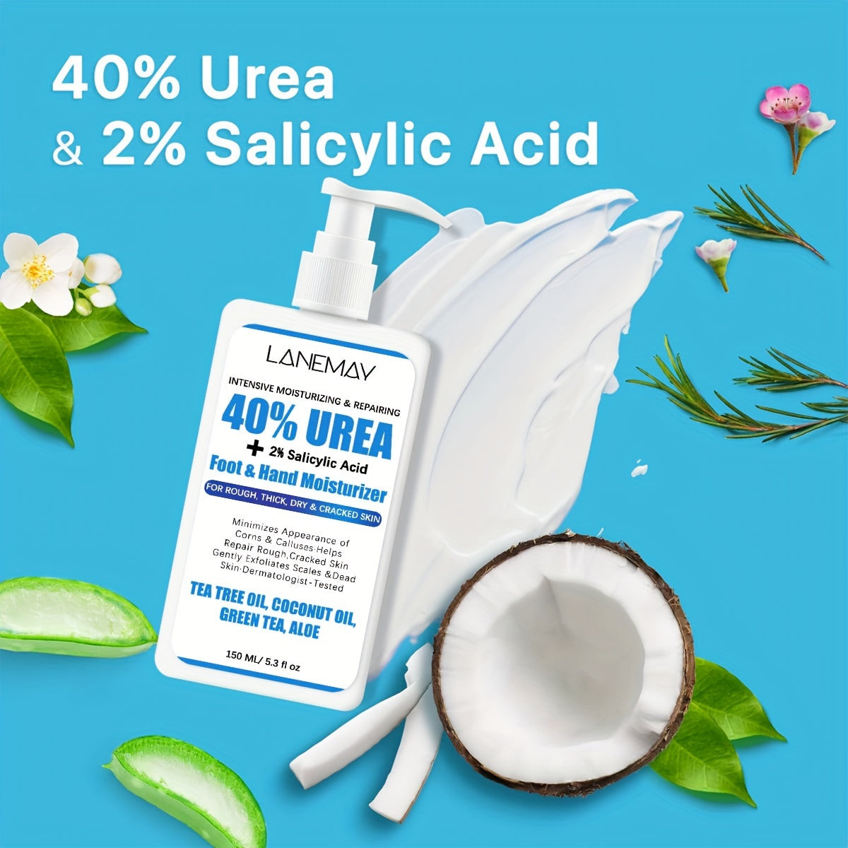 Urea Cream 40 Plus Salicylic Acid 2 Foot Cream