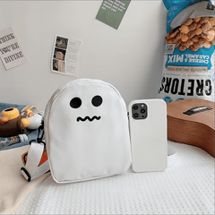 Funny Face Crossbody Bag Halloween Ghost Skull Elf Shoulder Bag