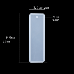 Silicone Fish Tail Bookmark Mold for Epoxy Resin Craft