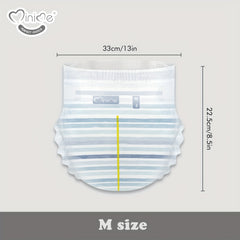 Minime Baby Diapers 3kg 3D Absorbent Core Double Elastic Wasitband
