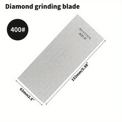 Diamond Sharpening Stone for Kitchen Knives with Non Slip Base