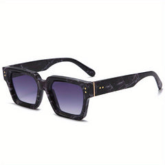 Retro Tortoiseshell Square Sunglasses UV400 Sun Shades