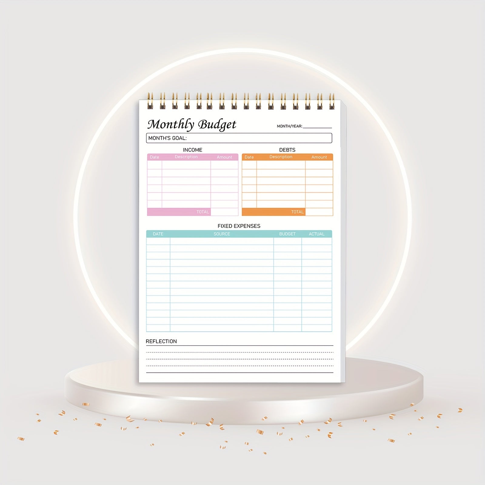 Budget Planner Notebook - Effective Money Management